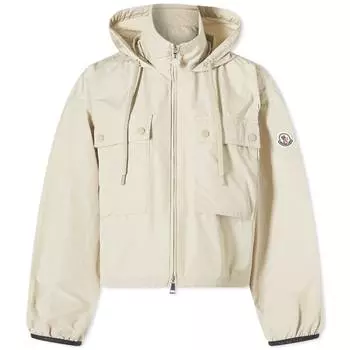 Парка Moncler Leda Short Parka, бежевый