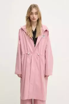 Парка Moschino Jeans, розовый