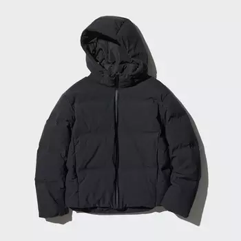 Парка на пуху Uniqlo, 09 черный