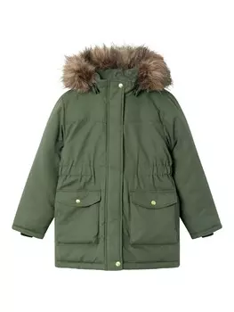 Парка name it Parka Master, зеленый