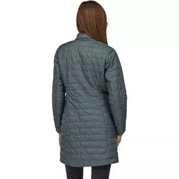 Парка Nano Puff женская Patagonia, цвет Plume Grey