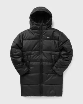 Парка Nike Wmns Classic Puffer Therma-Fit Loose Parka, черный/белый