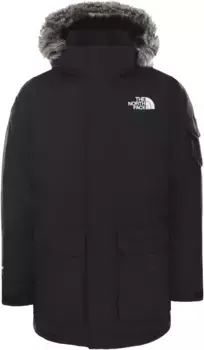 Парка North Face "RECYCLED MCMURDO" с капюшоном, дышащая, водонепроницаемая и простая в уходе The North Face, черный
