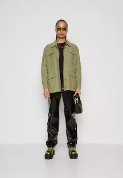 Парка OBJSTELLA JACKET Object, зеленый