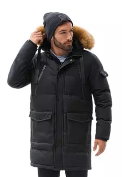 Парка Ombre, черный