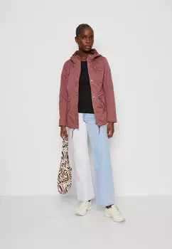 Парка Onllorca ONLY, розово-коричневая