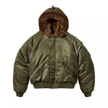 Парка Palace Reversible Yeti Parka Olive, зеленый