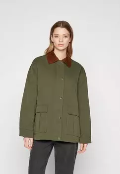 Парка PCMARTHA Pieces, темно-зеленый