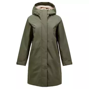 Парка Peak Performance Treeline Insulated, зеленый