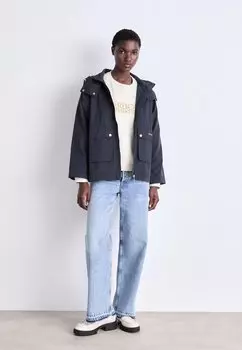 Парка Perez Showerproof Barbour, темно-синий/летний темно-синий/бежевый