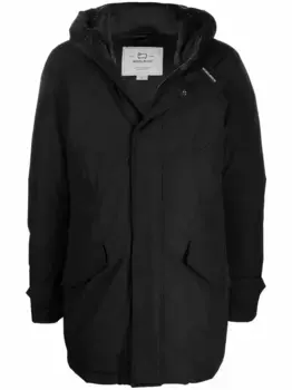 Парка Polar с высоким воротником WOOLRICH, черный