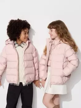 Парка Puffertech Uniqlo, цвет 10 розовый