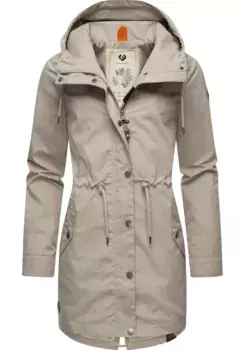 Парка Ragwear "Canny", с капюшоном, стильная переходная куртка с большим капюшоном, цвет Bone