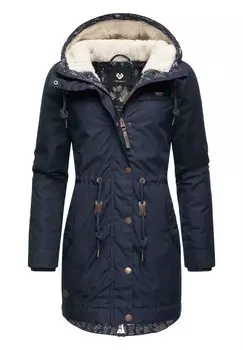 Парка Ragwear, черный синий деним