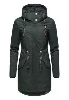 Парка Ragwear ЭЛСИ МЕЛАНЖ, темно-зеленый