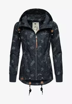 Парка Ragwear с капюшоном, синий