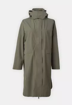 Парка ROBERTE RAIN JACKET MSCH Copenhagen, светло-зеленый