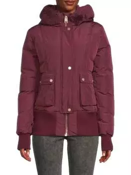 Парка Ronda Duck Down Nicole Benisti, темно-красный