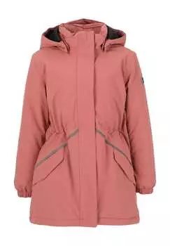 Парка Rosalina с надежной защитой от непогоды и светоотражателями Zigzag, розовый