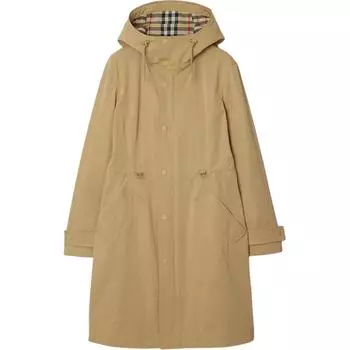 Парка с капюшоном Burberry, Camel