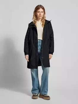 Парка с капюшоном Christian Berg Woman Selection, черный
