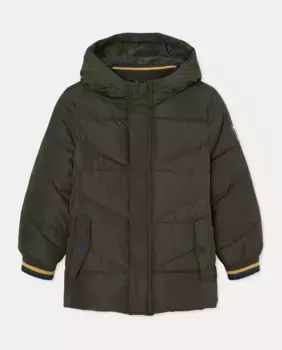 Парка с капюшоном для мальчика Kids El Corte Ingls, хаки