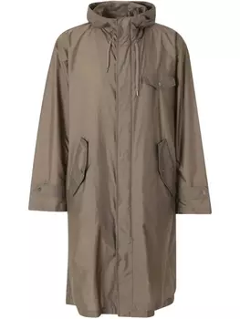 Парка с капюшоном Herno, зеленый