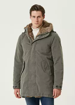 Парка с капюшоном Lempelius, хаки