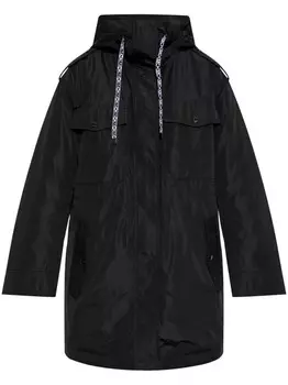 Парка с капюшоном Michael Michael Kors, черный