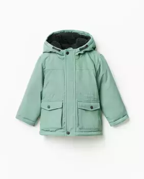 Парка с капюшоном Sfera, зеленый