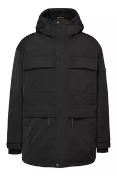 Парка с капюшоном Tommy Jeans, черный