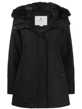 Парка с капюшоном WOOLRICH, синий