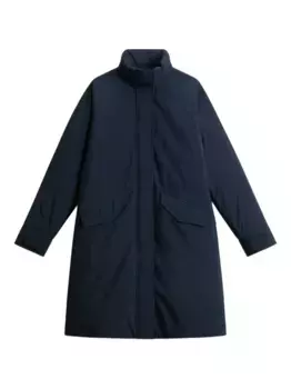 Парка с капюшоном WOOLRICH, синий