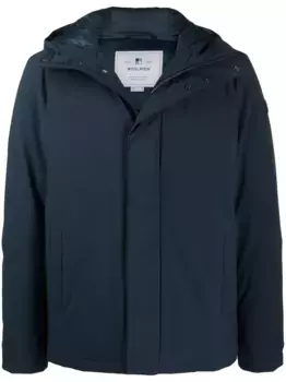 Парка с капюшоном WOOLRICH, синий