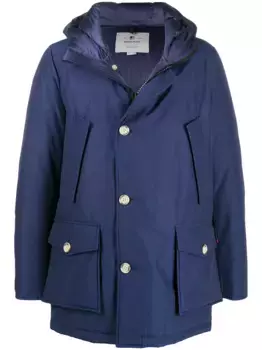 Парка с капюшоном WOOLRICH, синий