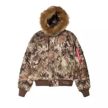 Парка с короткой талией Stussy x Alpha Kryptek N-2B, Highlander