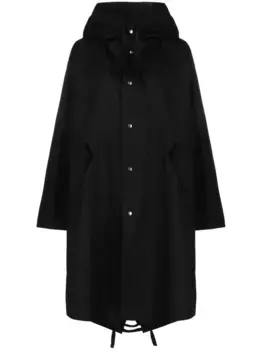 Парка с логотипом JIL SANDER, черный