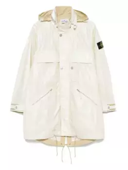 Парка с логотипом Stone Island, нейтральный