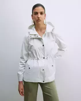 Парка с прострочкой Sfera, белый