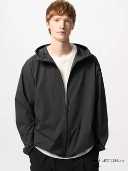 Парка с защитой от ультрафиолета Uniqlo, 09 черный