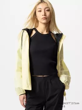 Ветровка с защитой от ультрафиолета Uniqlo женская, 41 желтый