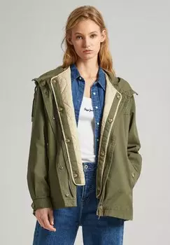 Парка Sally Pepe Jeans, цвет olivine green