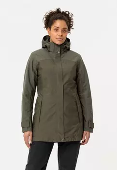 Парка SKOMER II Vaude, хаки