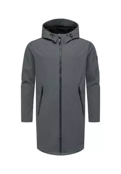 Парка Softshell Shellwie Long Ragwear, темно-серый