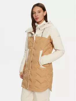 Парка стандартной посадки Columbia, бежевый
