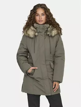 Парка стандартной посадки Only, серый