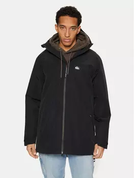 Парка стандартной посадки Quiksilver, черный