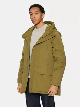 Парка стандартной посадки United Colors Of Benetton, зеленый