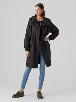 Парка стандартной посадки Vero Moda, черный