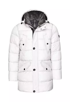 Парка стеганая парка с множеством карманов NEW CANADIAN, бежево-серый